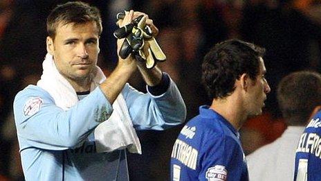 David Marshall is dejected after Cardiff's defeat