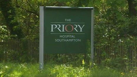 Priory sign