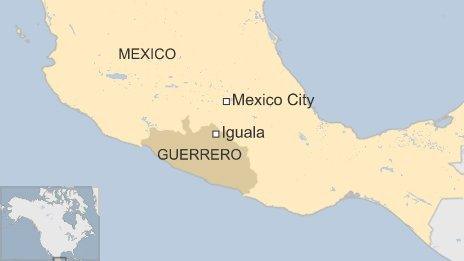 Map of Mexico