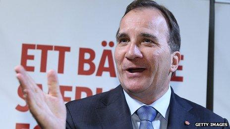 Swedish Prime Minister Stefan Lofven