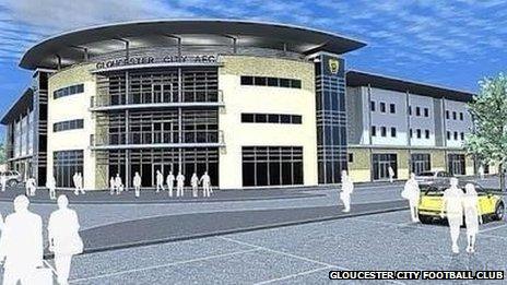 Image for new GCFC stadium