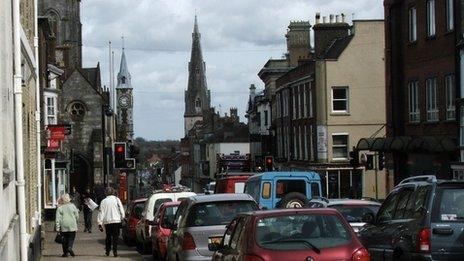 Dorchester from High West Street