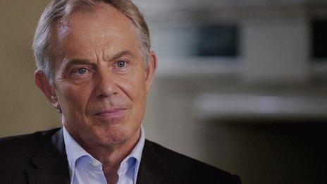 Tony Blair, autumn 2014