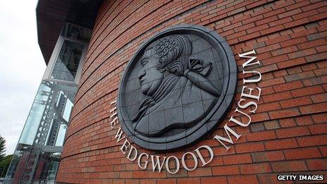 The Wedgwood Museum, in Barlaston, Stoke-on-Trent