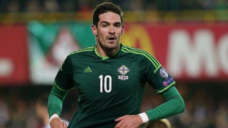 Kyle Lafferty scored his 11th international goal