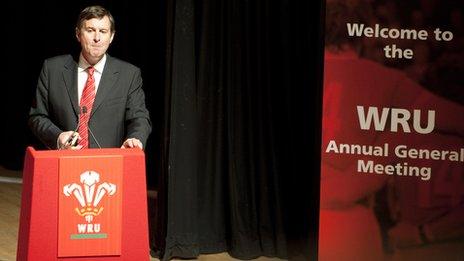 Roger Lewis, WRU chief executive