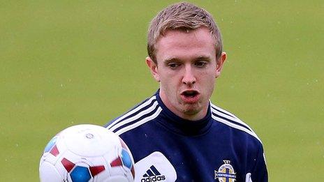 Northern Ireland's Shane Ferguson