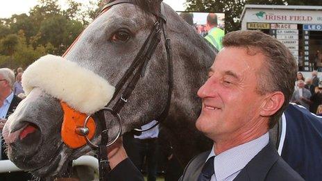 The Grey Gatsby and trainer Kevin Ryan