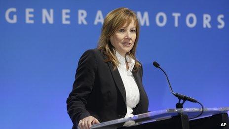 Mary Barra, chief executive, General Motors