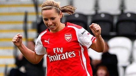 Arsenal Ladies midfielder Jordan Nobbs