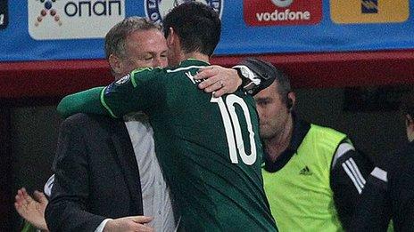 Michael O'Neill and Kyle Lafferty