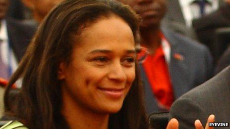 Isabel dos Santos, daughter of the Angolan president