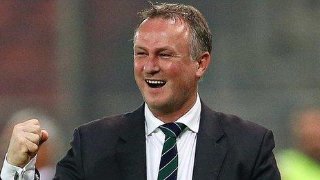 Northern Ireland manager Michael O'Neill