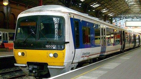 Chiltern Railways train