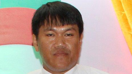 Killed Burmese journalist Aung Naing