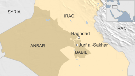 Map of Iraq