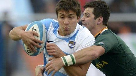 Argentina international Lucas Gonzalez Amorosino.