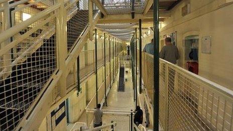 Prison interior