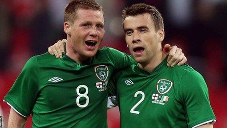 James McCarthy and Seamus Coleman