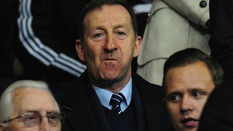 Swansea City chairman Huw Jenkins