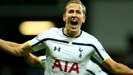 Tottenham striker Harry Kane