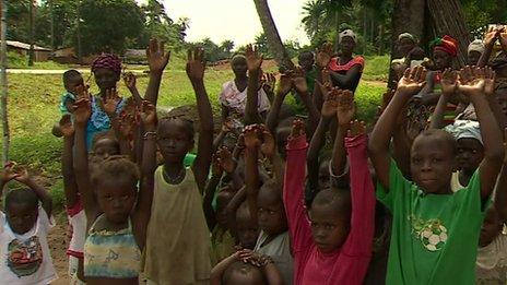 Kigbal village orphans