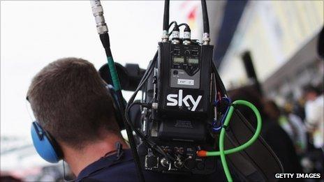 Sky cameraman