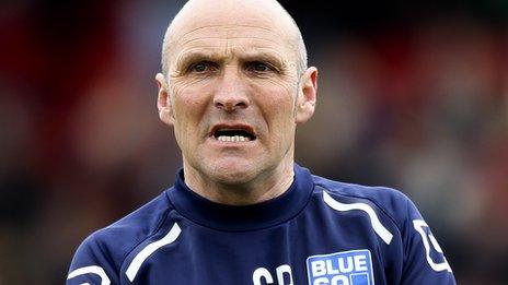 Chester boss Steve Burr