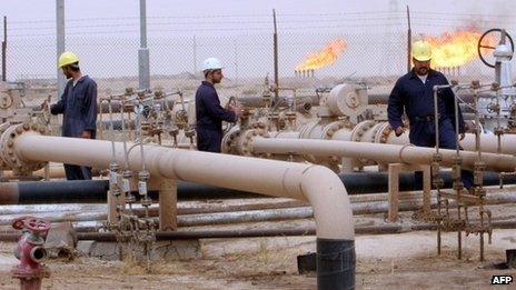 Oil field in Iraq