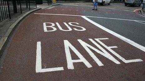 Bus lane