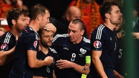 Scotland celebrate