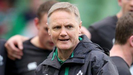 Joe Schmidt is head coach of Ireland