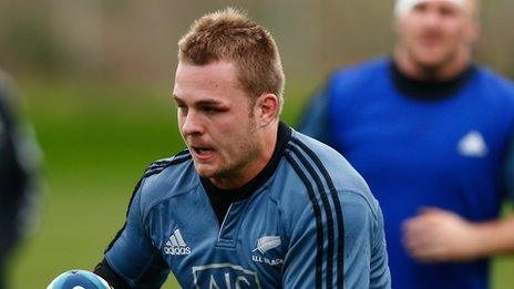 All Blacks forward Sam Cane