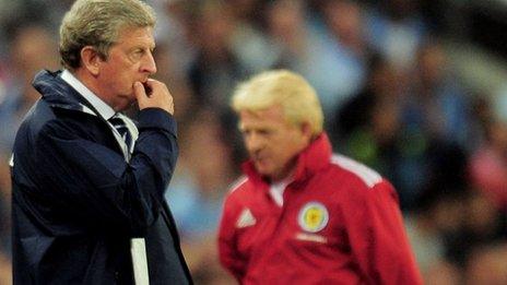 Roy Hodgson and Gordon Strachan