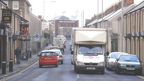 Neath Road, Hafod in Swansea