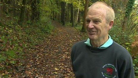 Bill Marlow BBC Cymru Wales' Sports Unsung Hero 2014