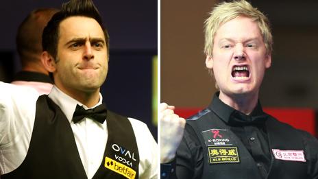 Ronnie O'Sullivan and Neil Robertson