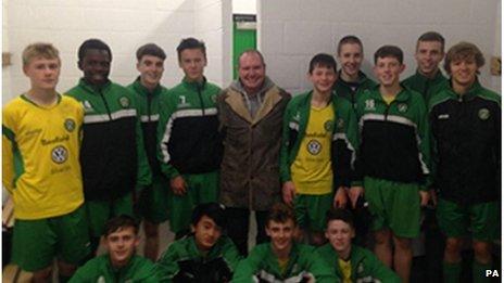 Paul Gascoigne at Wallsend Boys Club