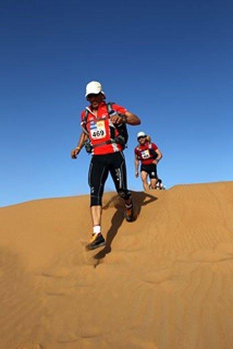 Mauro has run many desert races