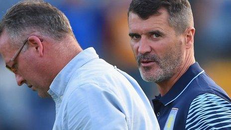 Paul Lambert and Roy Keane