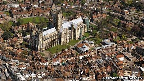 Canterbury town centre