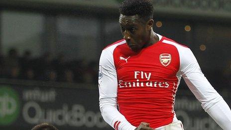 Danny Welbeck of Arsenal