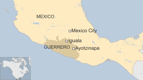 Map of Mexico