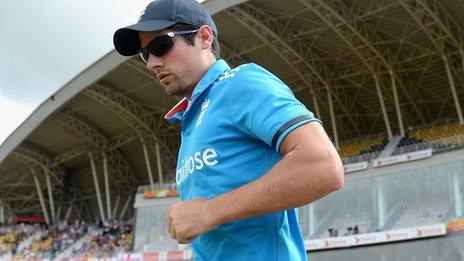 England captain Alastair Cook