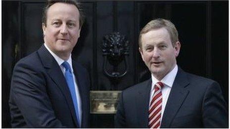 David Cameron and Enda Kenny