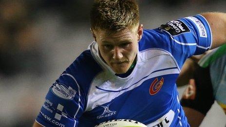 Andrew Coombs made his Wales debut against Ireland in February 2013