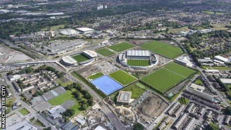 Manchester City's new academy