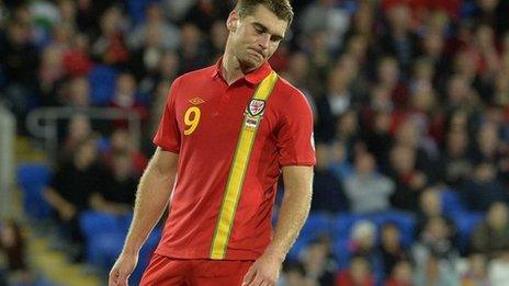 Wales and Burnley striker Sam Vokes