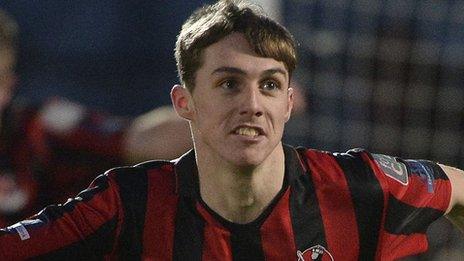 Gavin Whyte scored for Crusaders