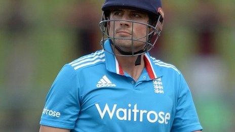 England captain Alastair Cook